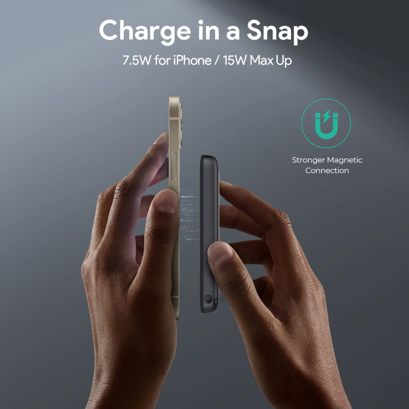 Aukey PB-MS06 Qi2 MagFusion 10000mAh 30W Magnetic Wireless Charging Power Bank
