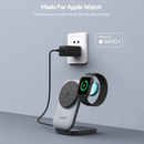 Aukey LC-MC312 MagFusion Z Qi2 MFW 3-in-1 15W Foldable Magnetic Fast Wireless Charging Station
