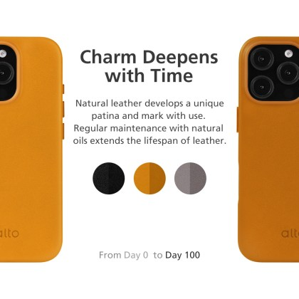 Alto Clop Case for iPhone 16 Series - Italian Full Grain Leather (MagSafe Compatible)