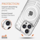 (Markdown) STM Goods Reawaken Ripple MagSafe for iPhone 16 Series - Clear