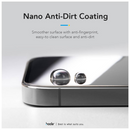 (Markdown) Hoda (Clear) 0.33mm Full Coverage Screen Protector - With Dust-Free Helper for iPhone 16 Series