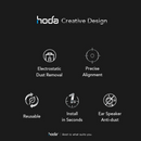 (Markdown) Hoda (Matte) Gaming Anti-Glare Full Coverage Screen Protector - With Dust-Free Helper for iPhone 16 Series