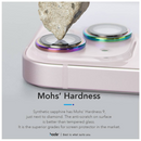 (Markdown) Hoda Sapphire Lens Protector With Helper for iPhone 16 /16 Plus (2 Lens)