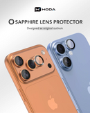 Hoda Sapphire Lens Protector With Helper for iPhone 17 Pro / 17 Pro Max (3 Lens)