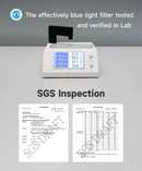 Hoda TÜV RPF20 Certified Eye Protection (Blue Light Filter) Full Coverage Screen Protector for iPhone 17 Series with Dust-Free Helper