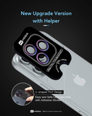 Hoda Sapphire Lens Protector With Helper for iPhone 17 Pro / 17 Pro Max (3 Lens)