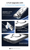 Hoda iPhone 17 Series Rough Magnet Case - (Matte)