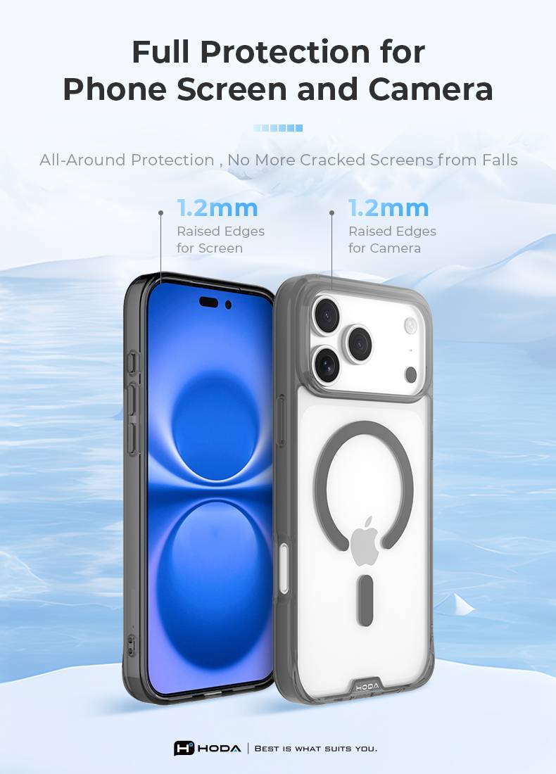 Hoda iPhone 17 Series Crystal Pro Case