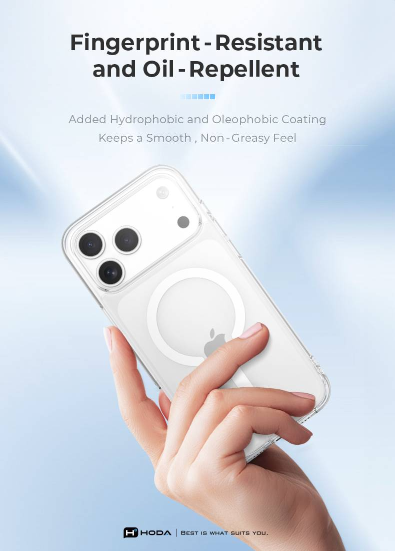 Hoda iPhone 17 Series Crystal Pro Case