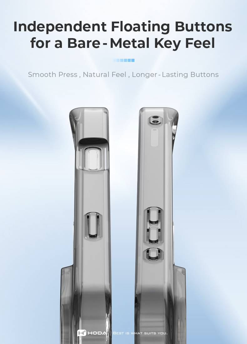 Hoda iPhone 17 Series Crystal Pro Case