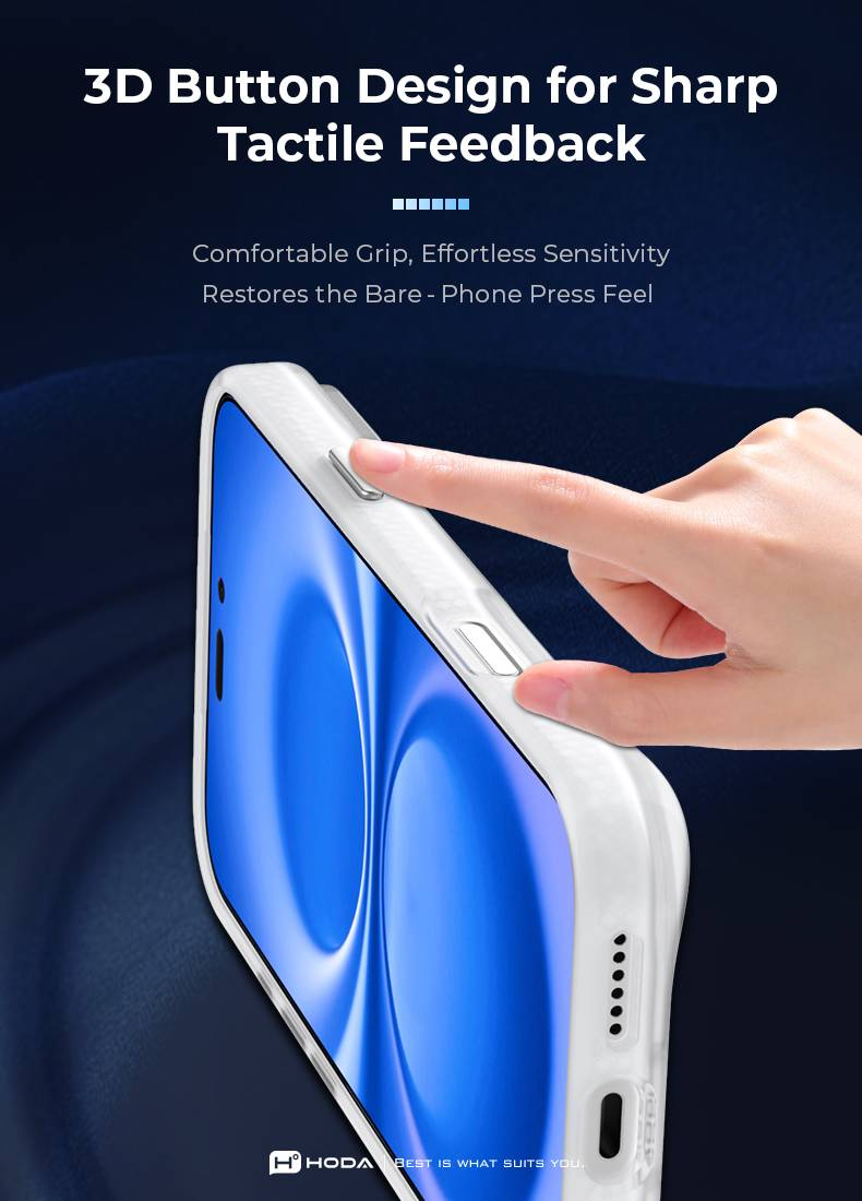 Hoda iPhone 17 Series Rough Magnet Case - (Matte)