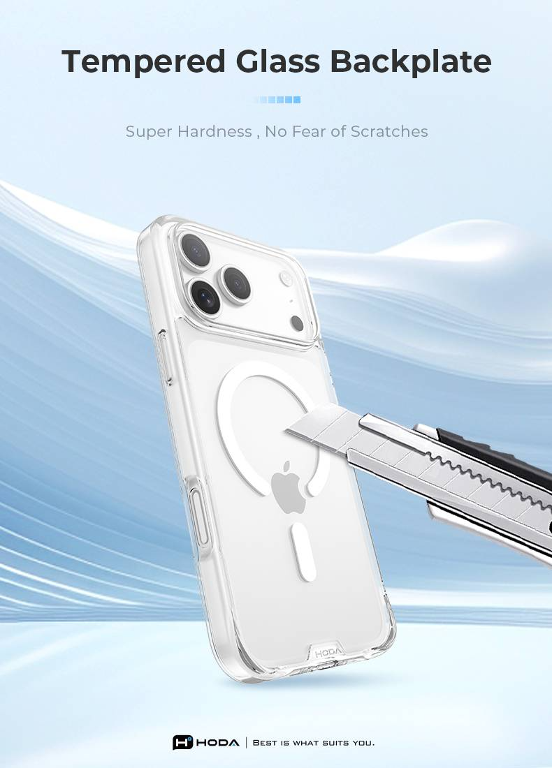 Hoda iPhone 17 Series Crystal Pro Case