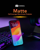 Hoda (Matte) Gaming Anti-Glare Full Coverage Screen Protector for iPhone 17 Series with Dust-Free Helper