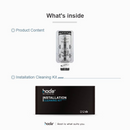 Hoda Matte Anti-Peeper (Privacy) with Anti-Reflection Full Coverage Screen Protector (Triple Function) for iPhone 17 series with Dust-Free Helper Lite