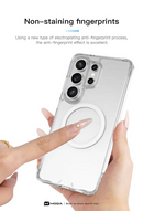 Hoda Crystal Pro with Magnetic Glass Case Military Standard for Samsung Galaxy S26 Ultra