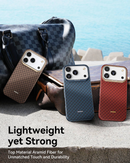 Raptic Aramid Fiber Skin-Origin Case with Magsafe for iPhone 17 Series