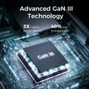 Aukey PA-C5 Comet Mix 3 100W PD Wall Charger with GaN Technology