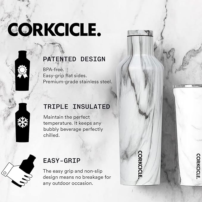 [Engraving Available] Corkcicle 9oz Canteen | Classic Collection