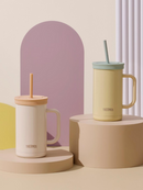 [Engraving Available] Thermos TKHA-720K 720ml Vacuum Insulated Mug with Straw