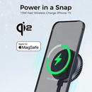 Aukey LC-G10 MagFusion GameFrost Qi2 Active Cooling Wireless Charger