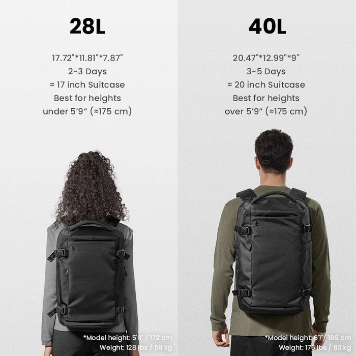 Tomtoc Navigator-T66 Liteway Travel Laptop Backpack S - 28L