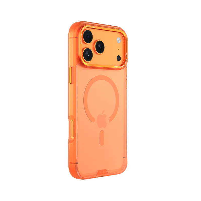 Hoda iPhone 17 Series Magsafe Rough Case Military Standard - (Orange)