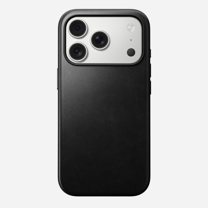 NOMAD Modern Leather Case Phone Case compatible for i17 series (Horween Leather & Magnetic)