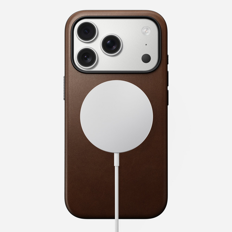 NOMAD Modern Leathe Case phone case compatible for i17 series (Magnetic and Nomad Leather)