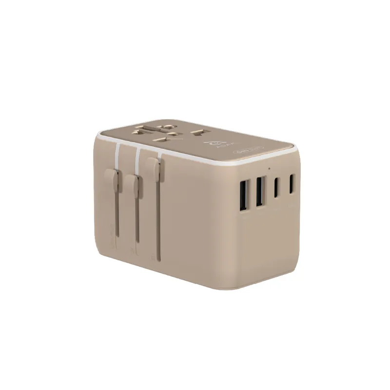 ADAM elements T35L | 35W Universal Travel Adapter w/ Built-In USB-C Cable