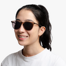 (Markdown) Rocket Eyewear MTO P3 Classic Sunglasses - Espresso Crystal with Brown Polarized Lenses (HYGG) - Raised Asian Fit