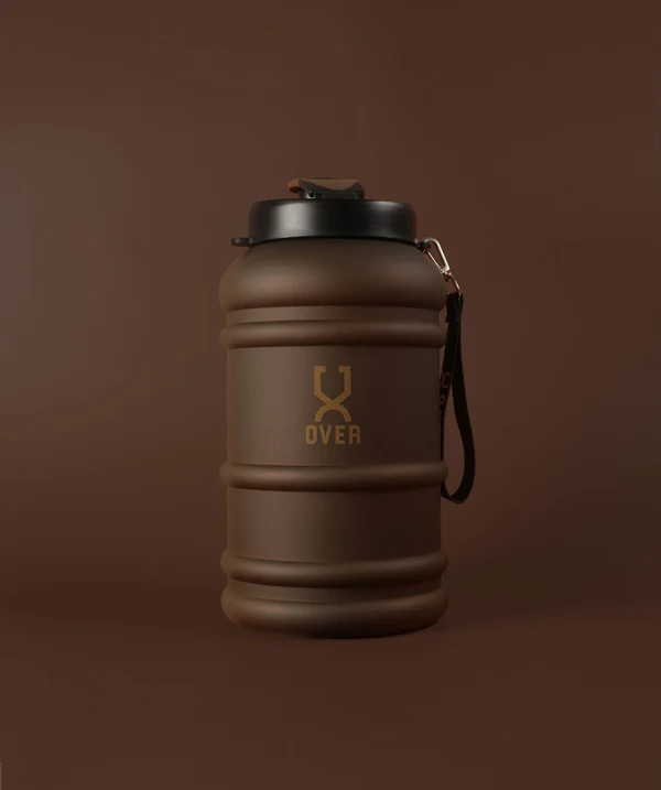 Over 2.2L Oversized Pro Bottle with Flip Cap