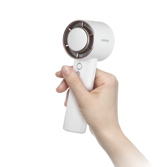 Momax Ultra Freeze | Portable Icy Cooling Fan - White