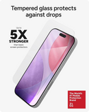 ZAGG Glass Plus Elite Edge Anti-Glare (Matte) Full-Screen Protector Coverage for iPhone 17 Series