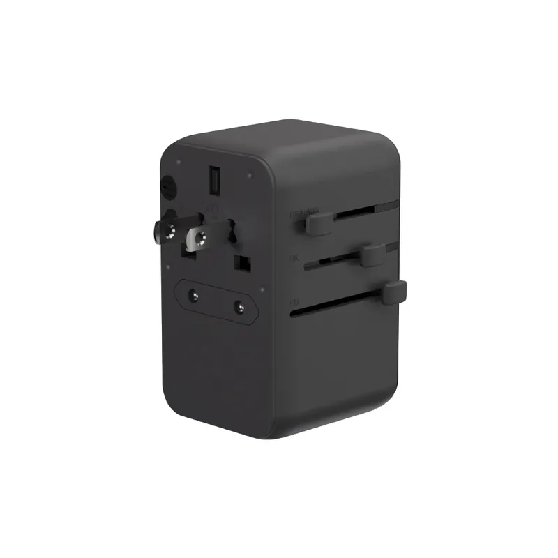 ADAM elements T35L | 35W Universal Travel Adapter w/ Built-In USB-C Cable