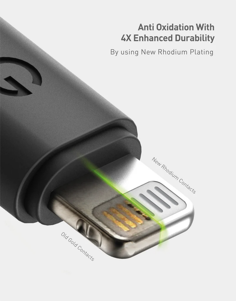 Energea NyloFlex | USB-A to Lightning Cable 1.5M - Black