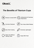 Oball Goddess Titanium Cup | 350ML