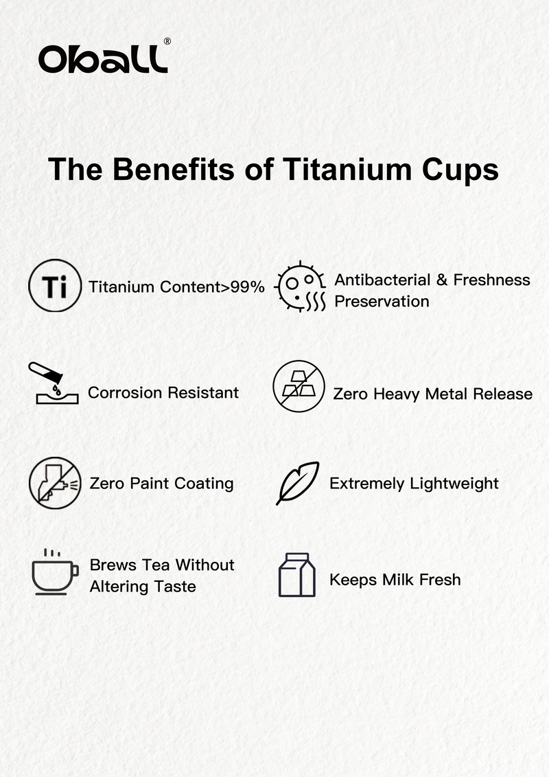 Oball Goddess Titanium Cup | 350ML