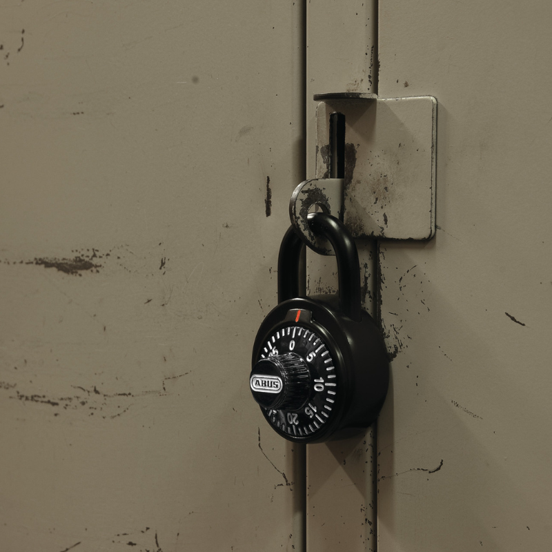 ABUS 78/50 Combination Padlock with Dial Locking Mechanism