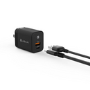 ADAM elements OMNIA X45A - GaN 45W Dual Port Compact Wall Charger (Black)