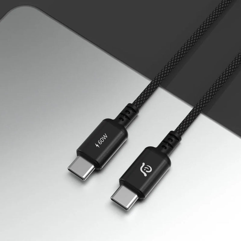 ADAM elements CASA S120/S200 USB-C to USB-C 60W Braided Charging Cable