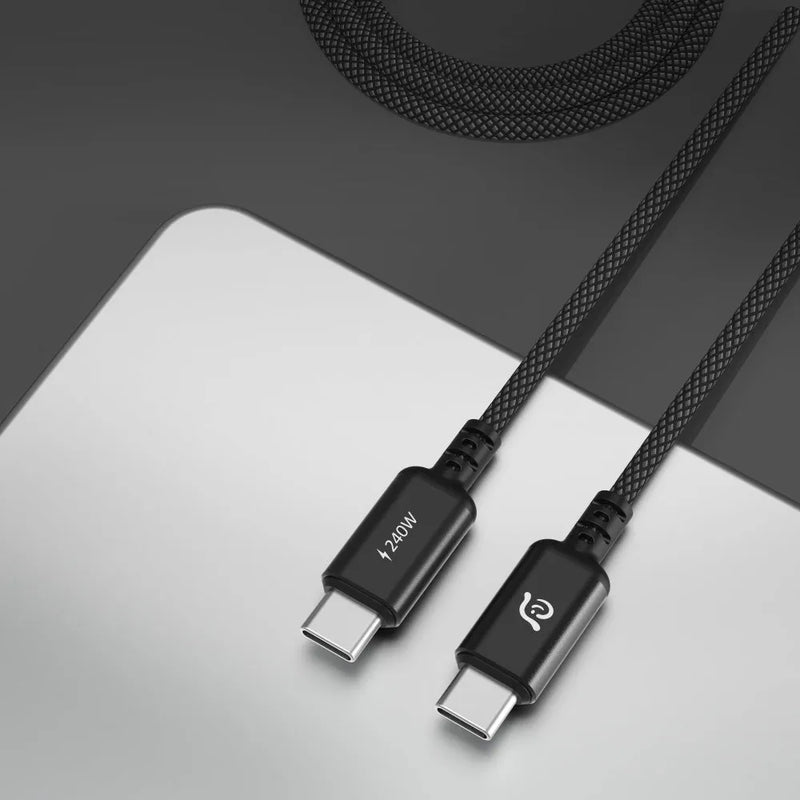 ADAM elements CASA P120/P200 USB-C to USB-C 240W Braided Charging Cable