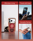 Raptic Aramid Fiber Skin-Bionic Case with Magsafe for iPhone 17 Pro Series - Snake