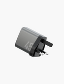 Energea AmpCharge GaN45 UK | 45W Wall Charger - Gunmetal