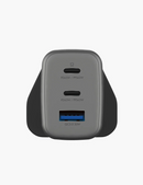 Energea AmpCharge GaN65 UK | 65W Wall Charger - Gunmetal