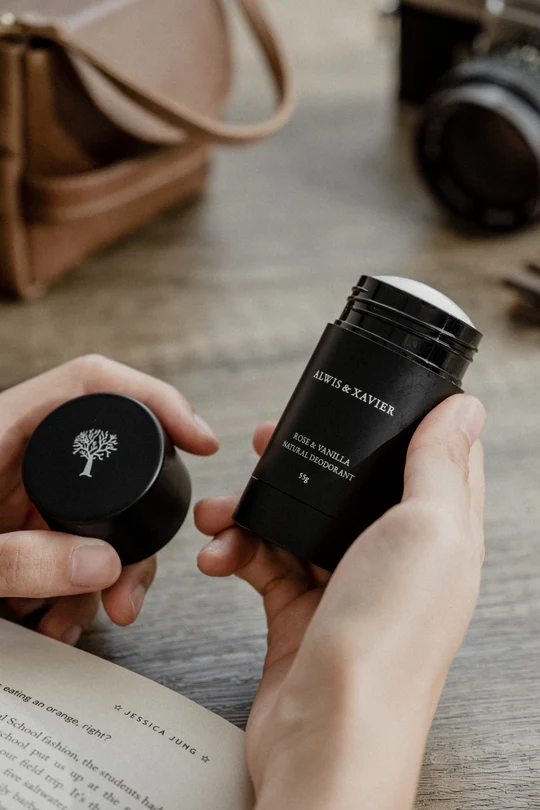Alwis & Xavier Rose & Vanilla Natural Deodorant
