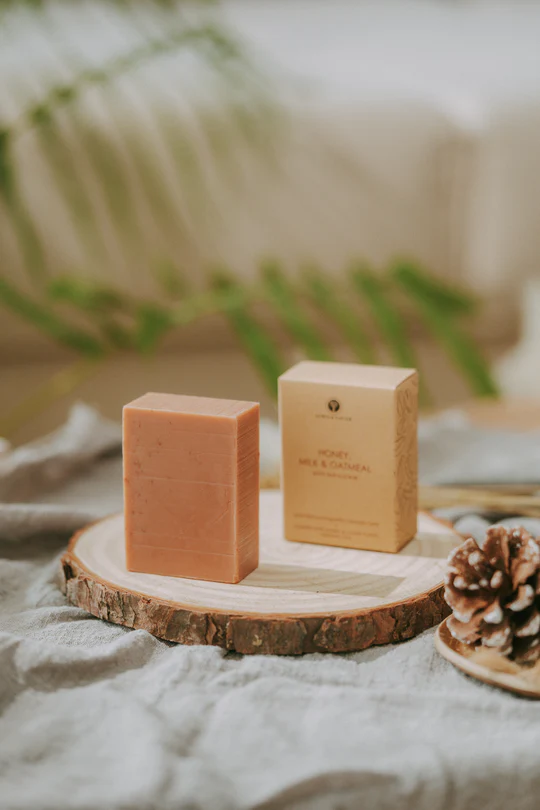 Alwis & Xavier Oatmeal, Milk & Honey Body Bar Soap