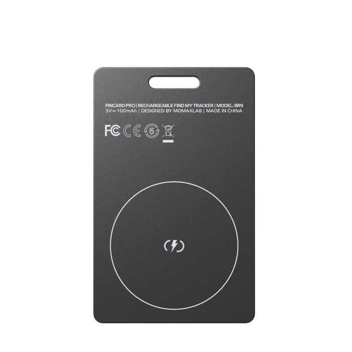 Momax PinCard Pro | Rechargeable Find My Tracker
