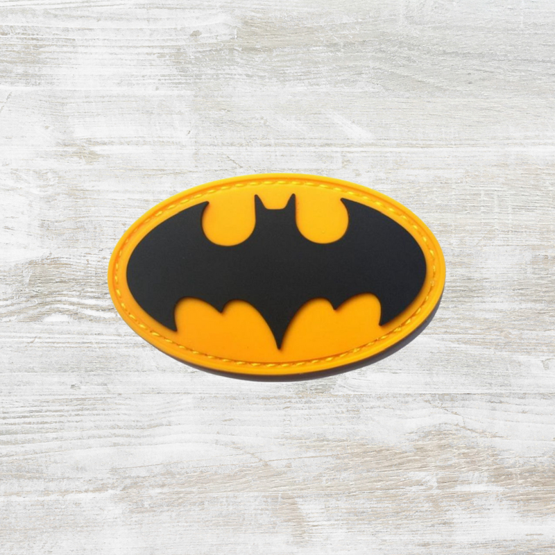 The Meniacc Bat Man PVC Velcro Patch