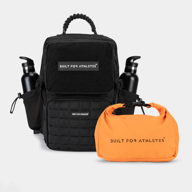 Built For Athletes - Pro Series 25L Gym Backpack - Black