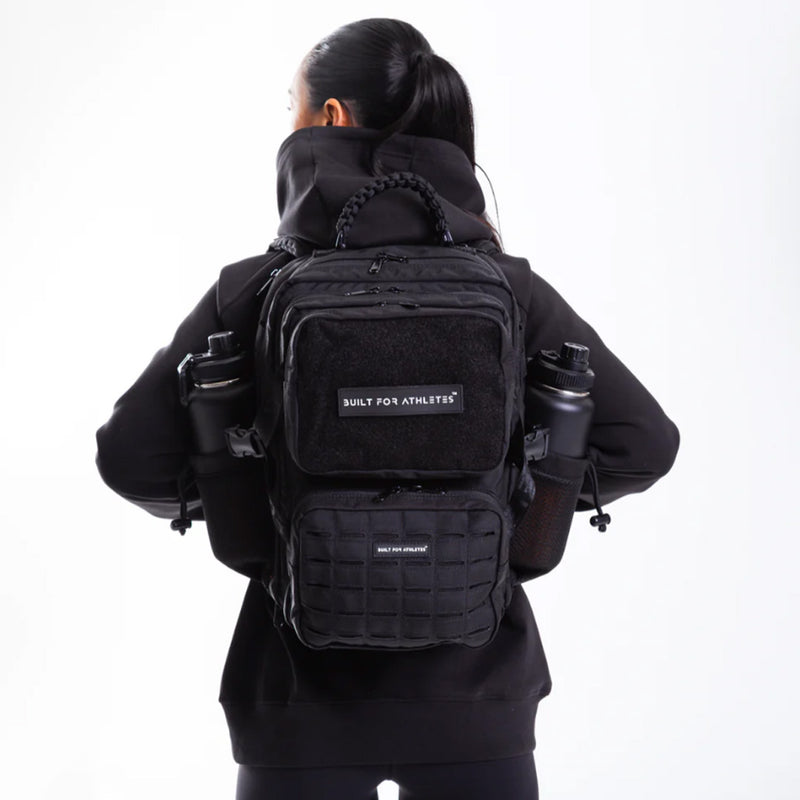 Built For Athletes - Pro Series 25L Gym Backpack - Black